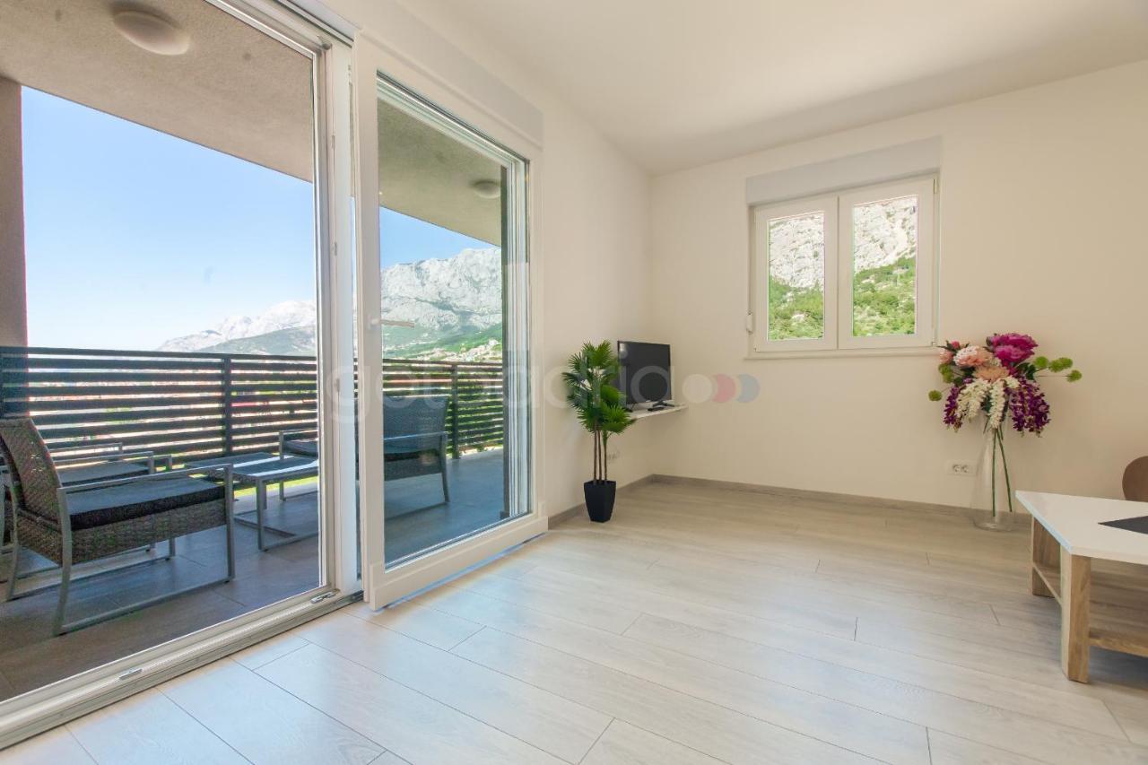 Luxury Sea View Apartment Vida Makarska Bagian luar foto