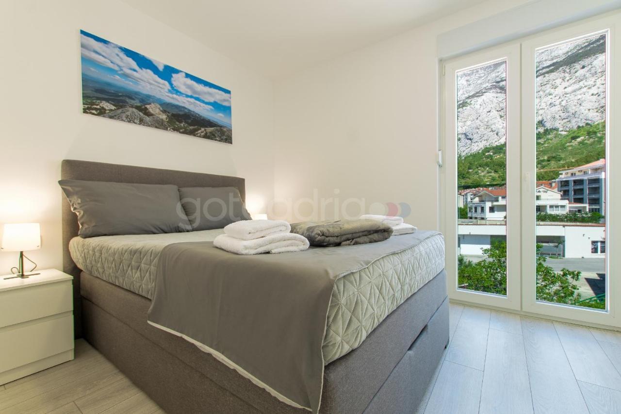 Luxury Sea View Apartment Vida Makarska Bagian luar foto
