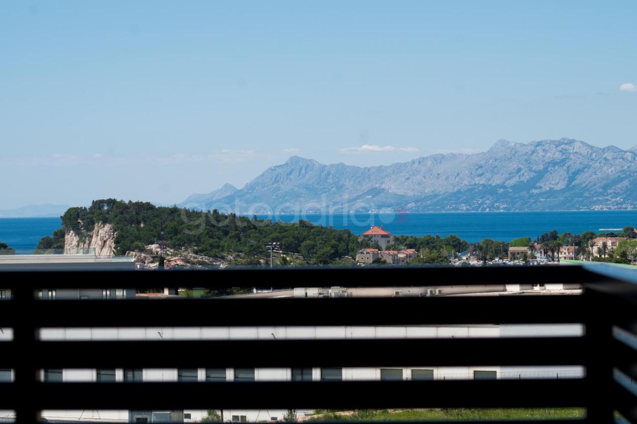 Luxury Sea View Apartment Vida Makarska Bagian luar foto