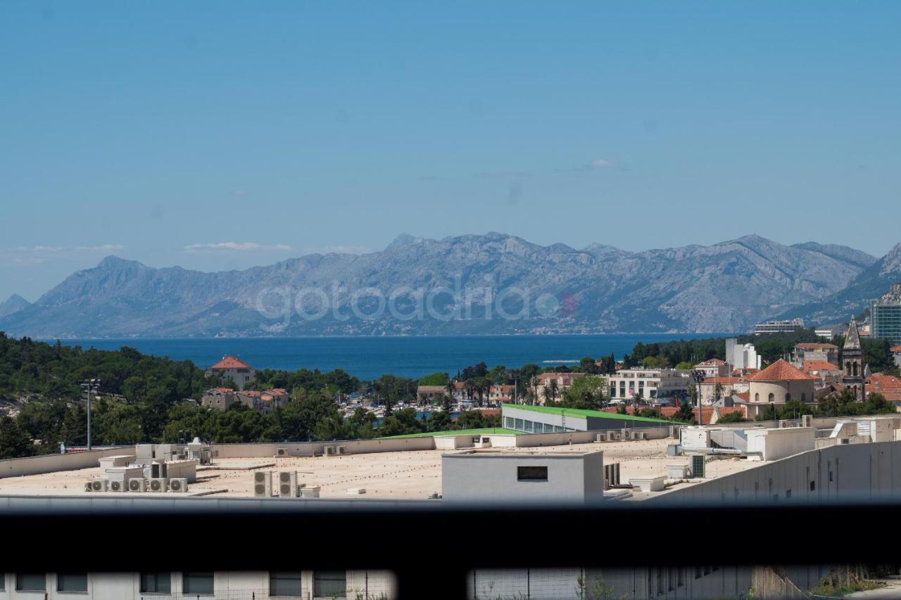 Luxury Sea View Apartment Vida Makarska Bagian luar foto