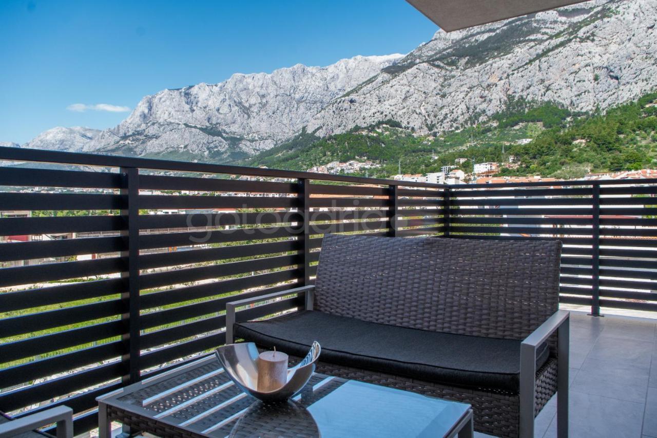 Luxury Sea View Apartment Vida Makarska Bagian luar foto