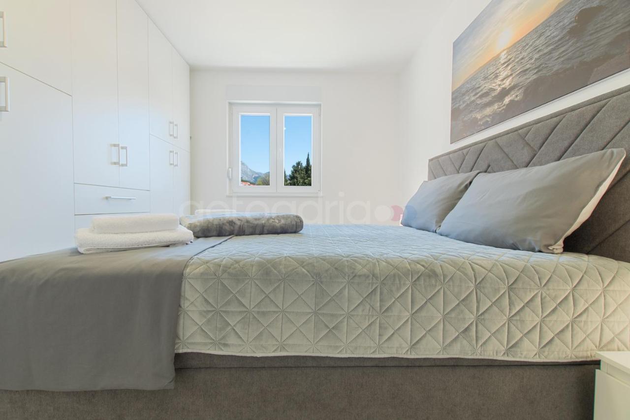 Luxury Sea View Apartment Vida Makarska Bagian luar foto